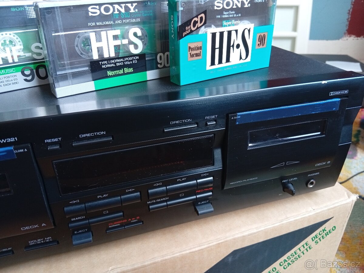 Yamaha KX-W321 stereo cassette deck - 3