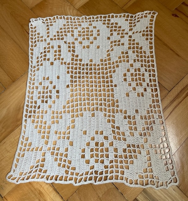Velmi staré, ručně háčkované dečky - 3