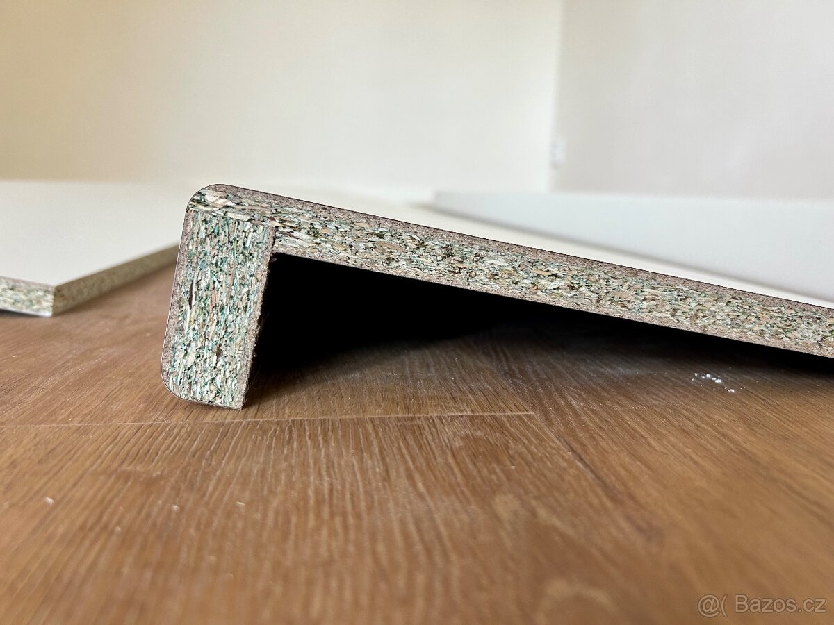 3× nový vnitřní parapet TOPSET Long bílý - 3