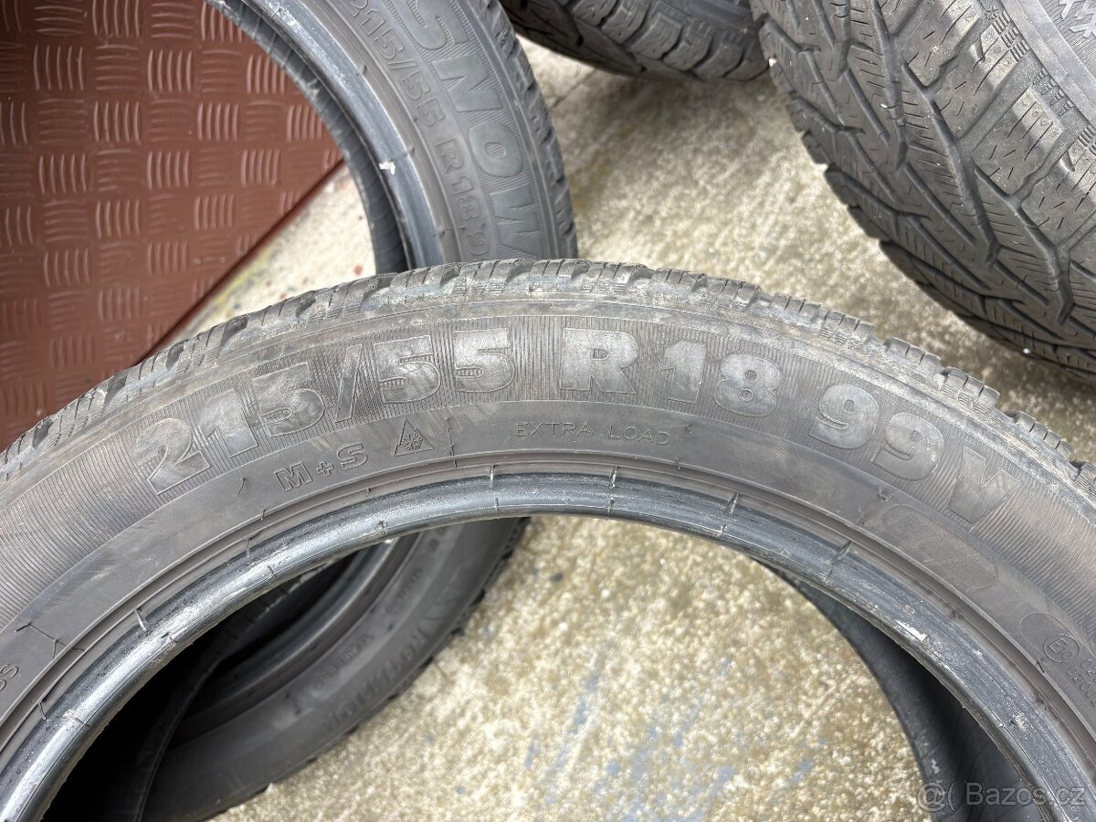 Zimní pneu 215/55 R18 - 3