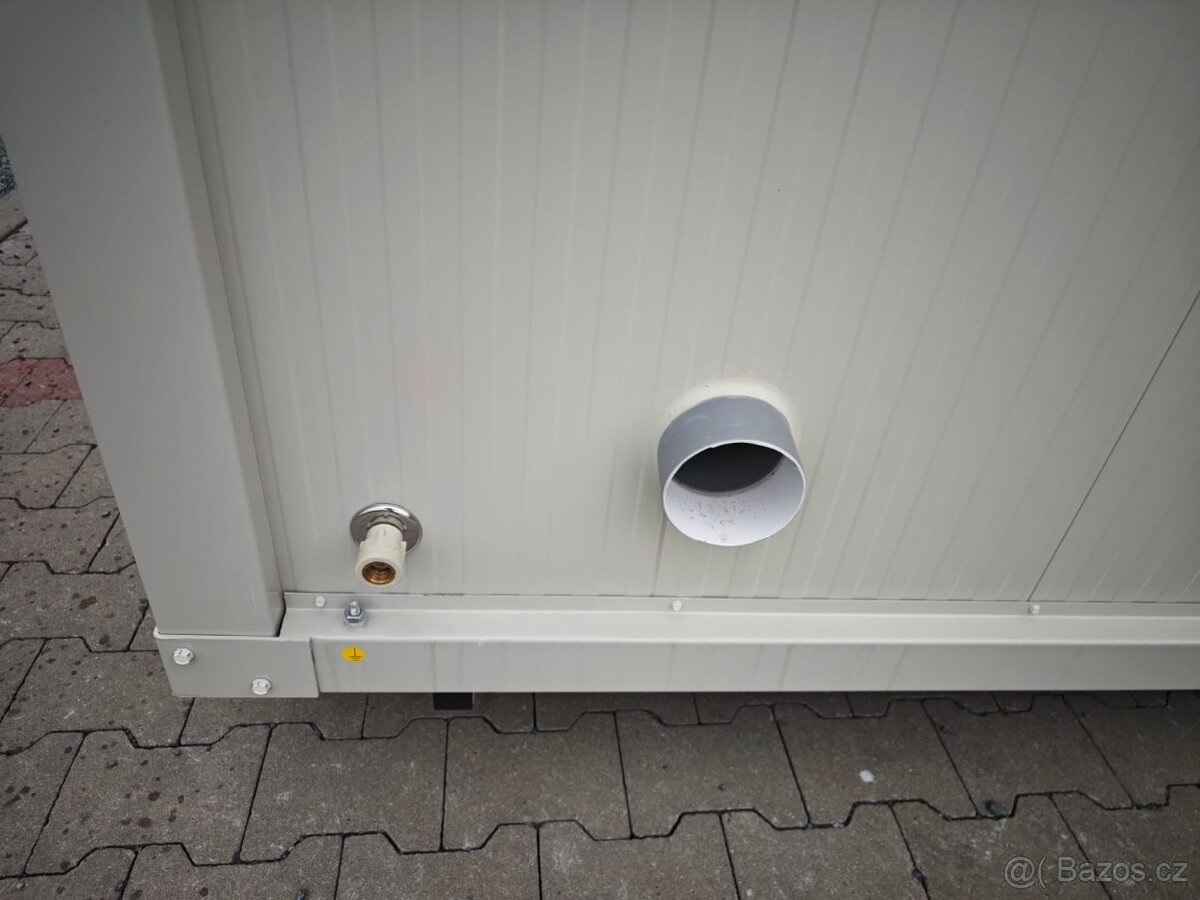 Stavební buňka 6,1 m – WC + umyvadlo - 3