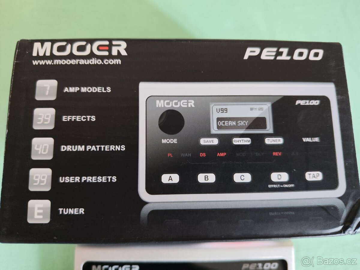 multiefekt MOOER PE100 - 3