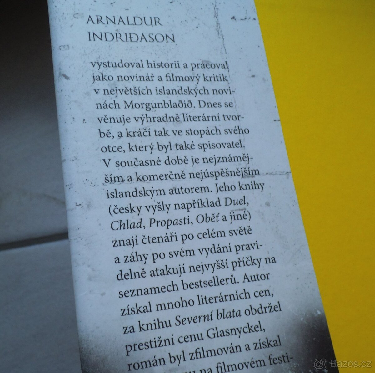 A. Indridason: STÍNOVÝ VRAH - 3