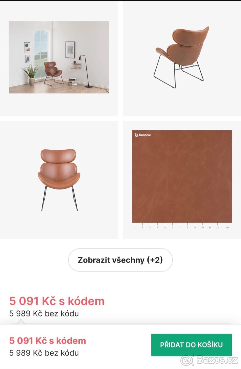 Krásné 2 židle a 2 křesla v top stavu - 3