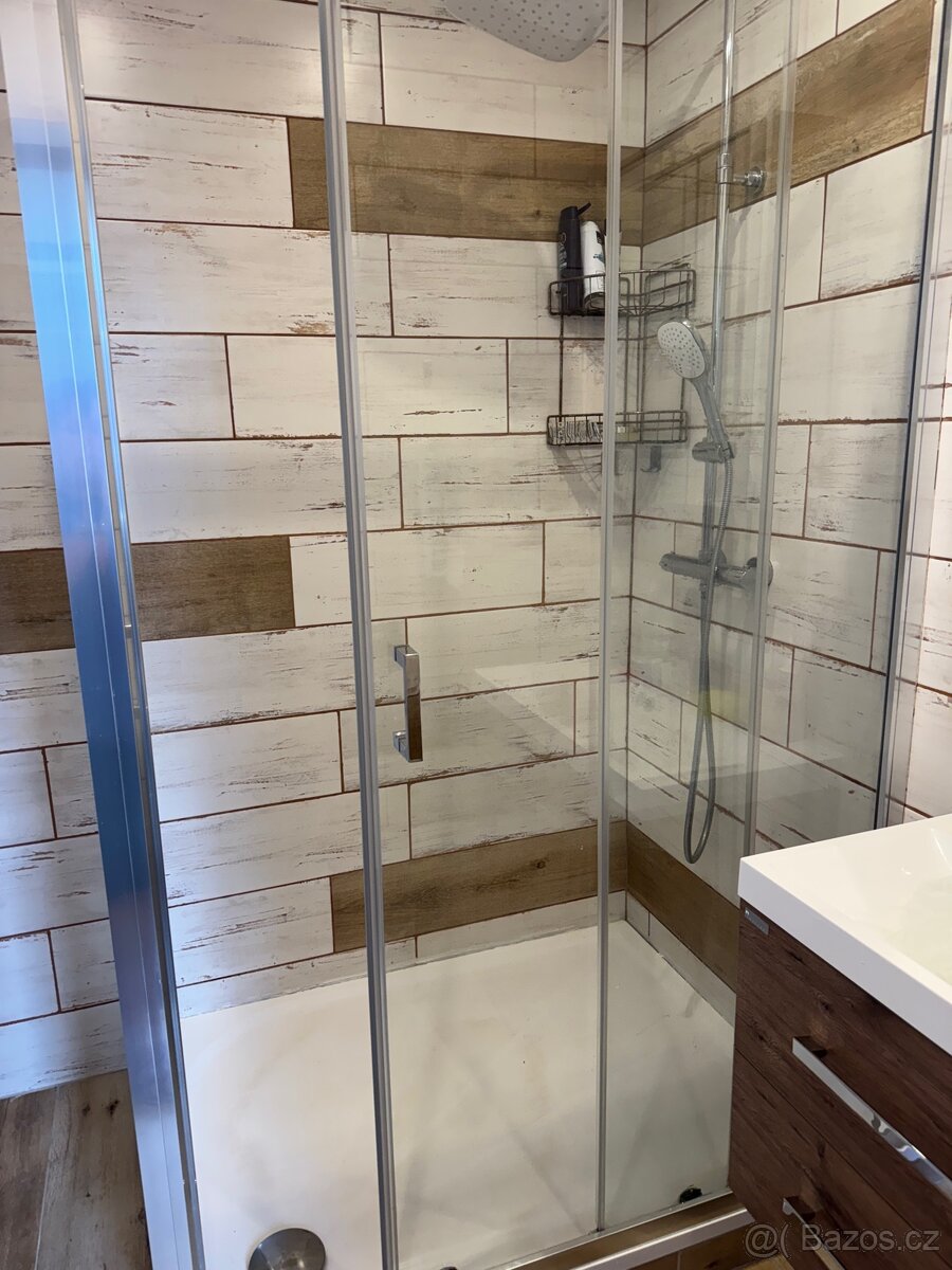 Sprchový kout (vanička a zástěna) 90x120 - 3