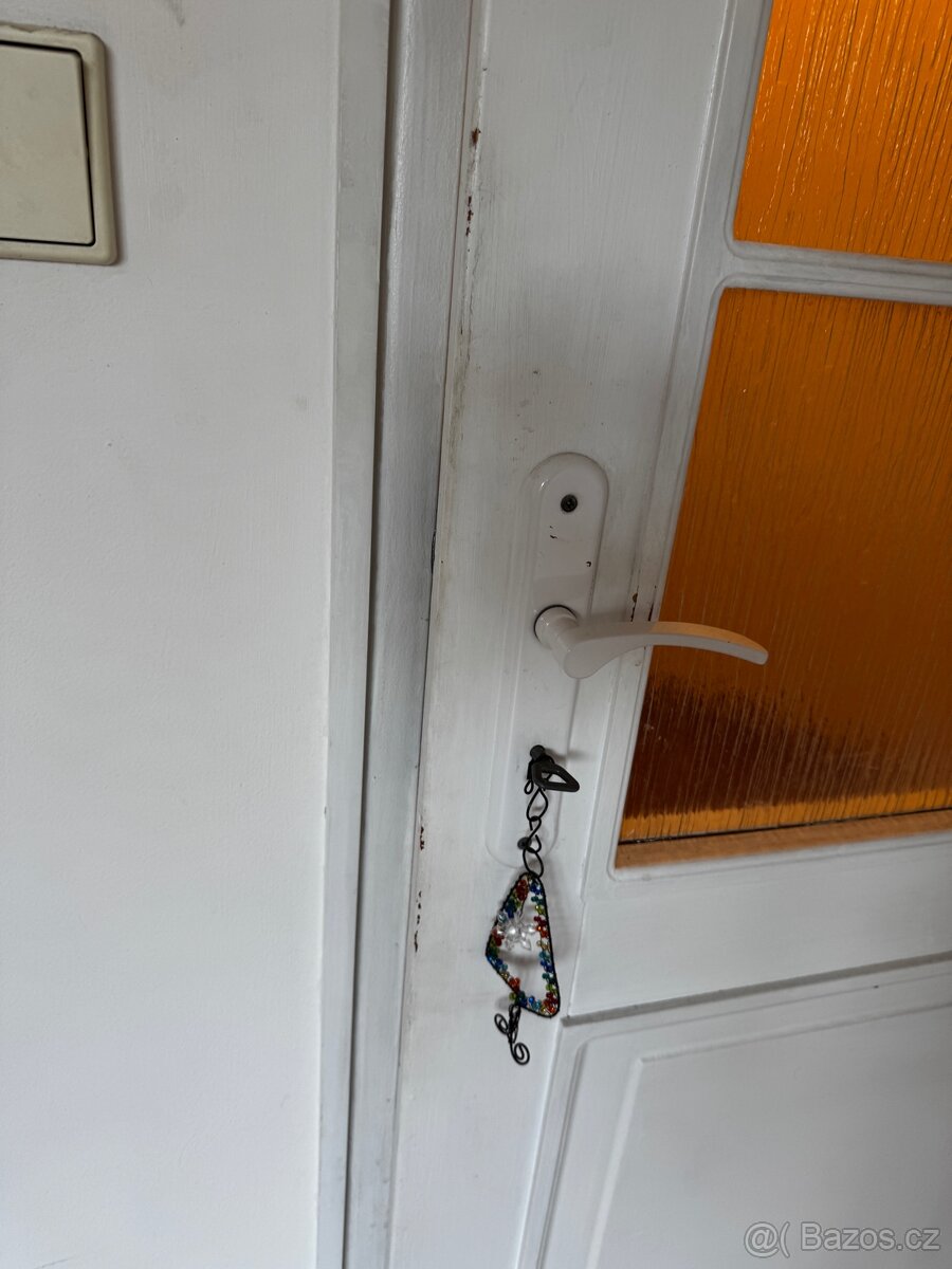 Interiérové dveře bílé prosklené - 3