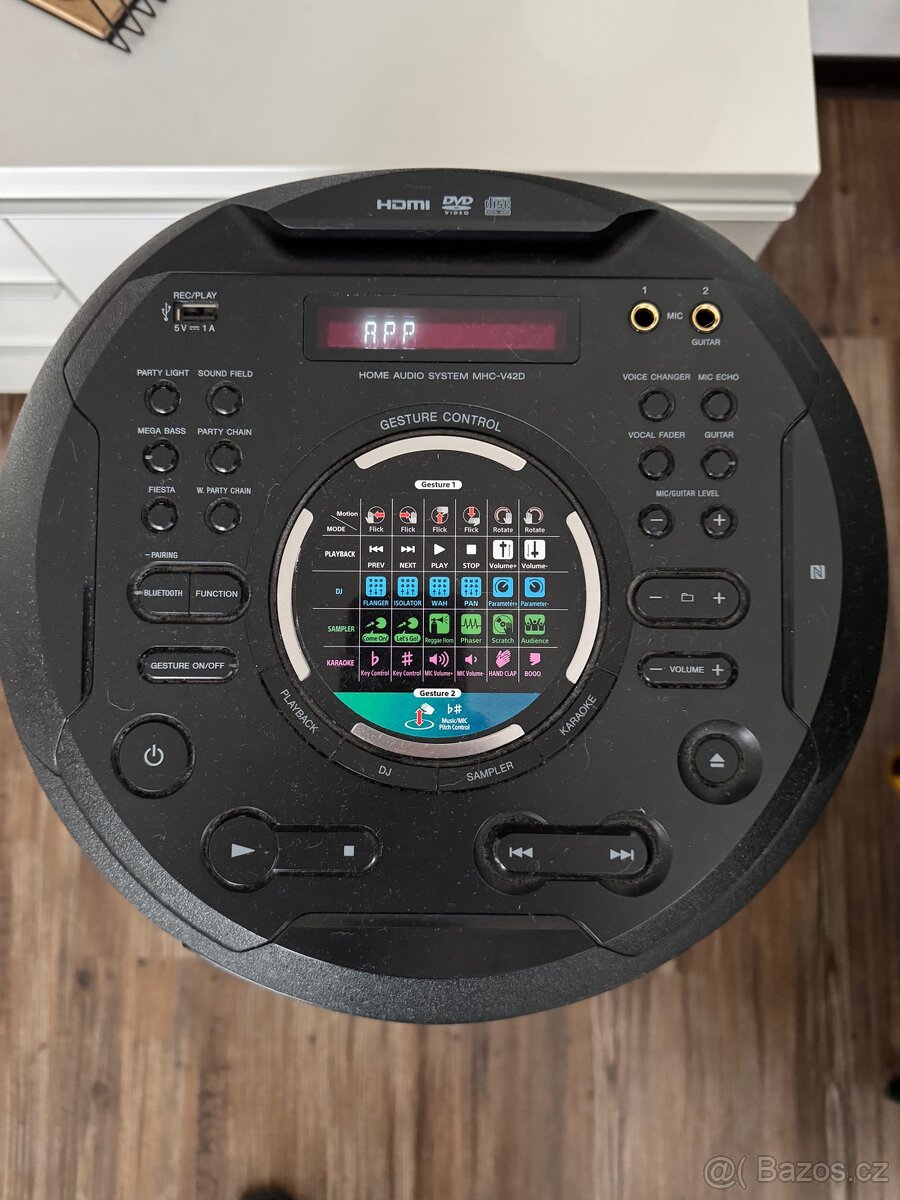 Prodám AUDIOSYSTÉM MHC-V42D - 3