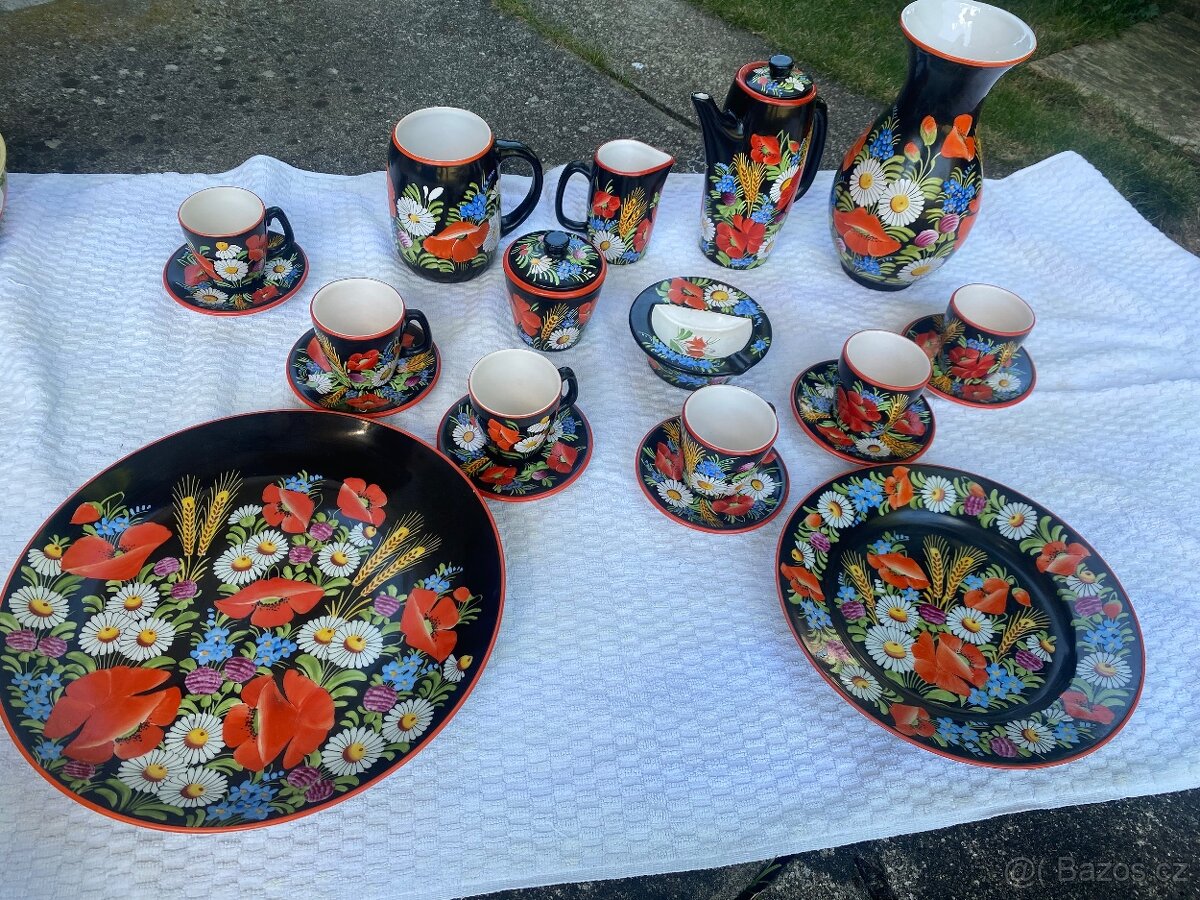 Chodská keramika - 21 ks - 3