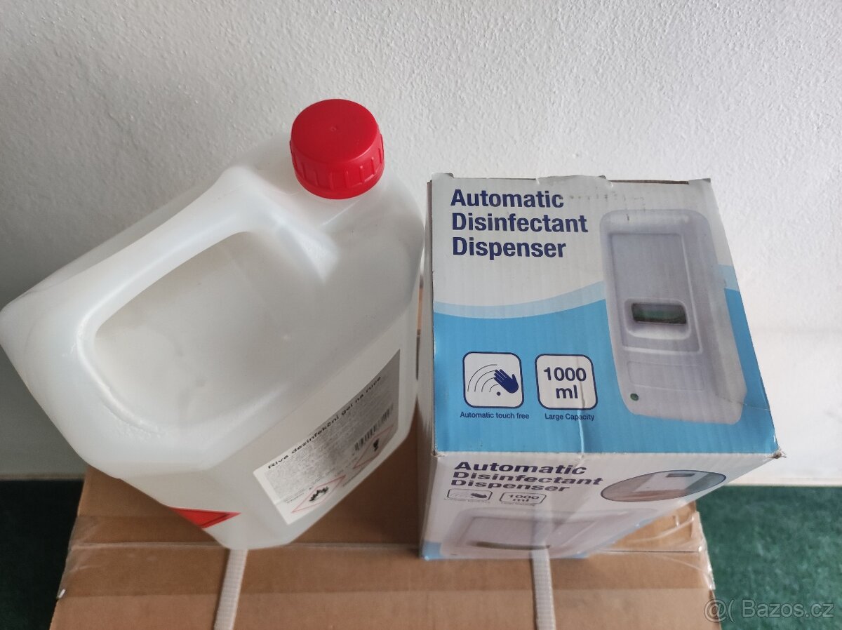 Automatický dávkovač + 5 lt. dezinfekce RIVA - 3