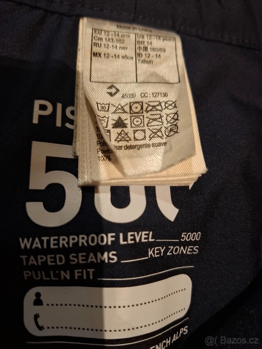 Lyžařské kalhoty 12-14 let - 3