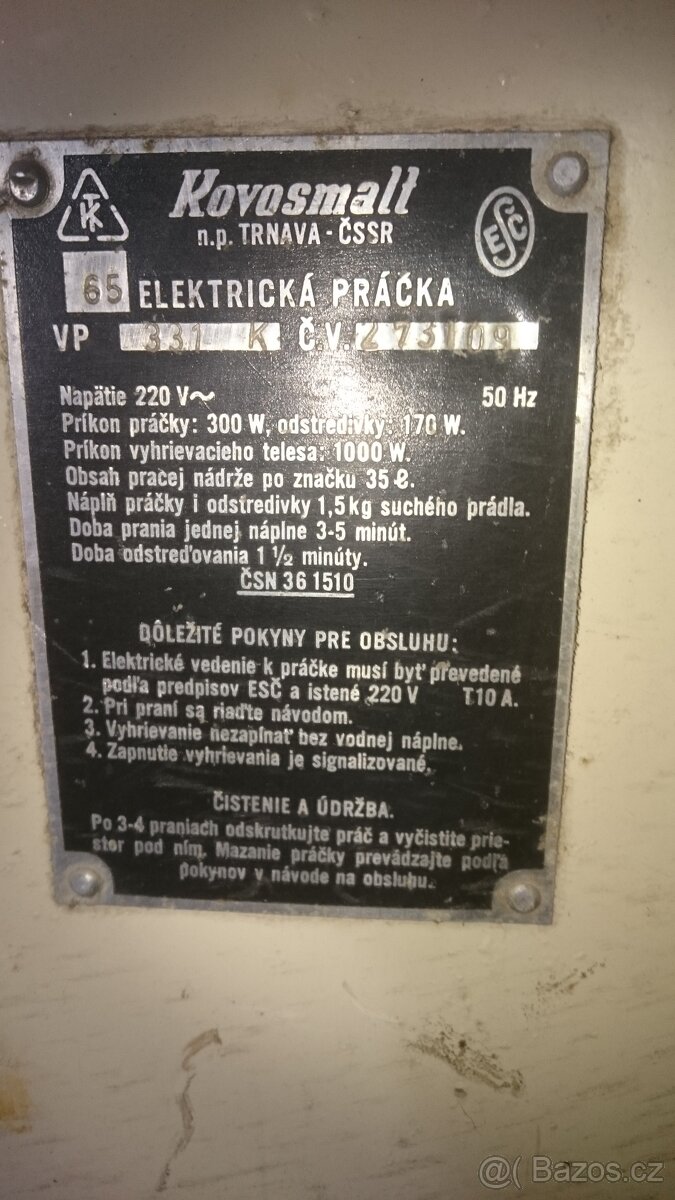 Retro pračka - 3