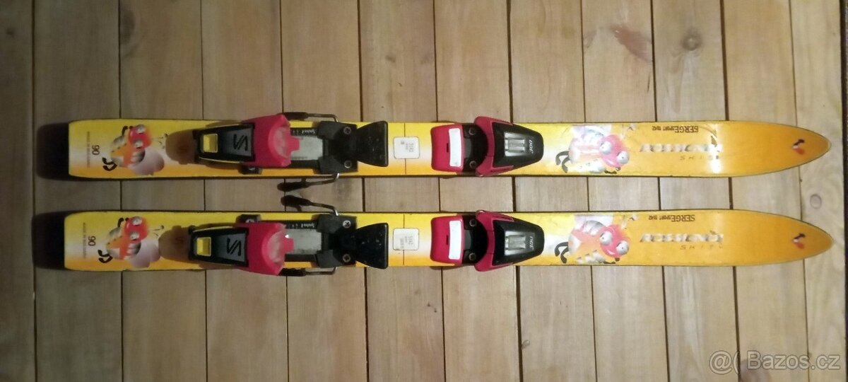 Dětské lyže Rossignol, Salomon, Tecno... 75, 90, 100, 110 cm - 3