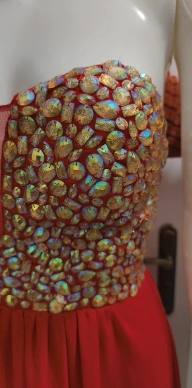 šaty s kamínky M - 3