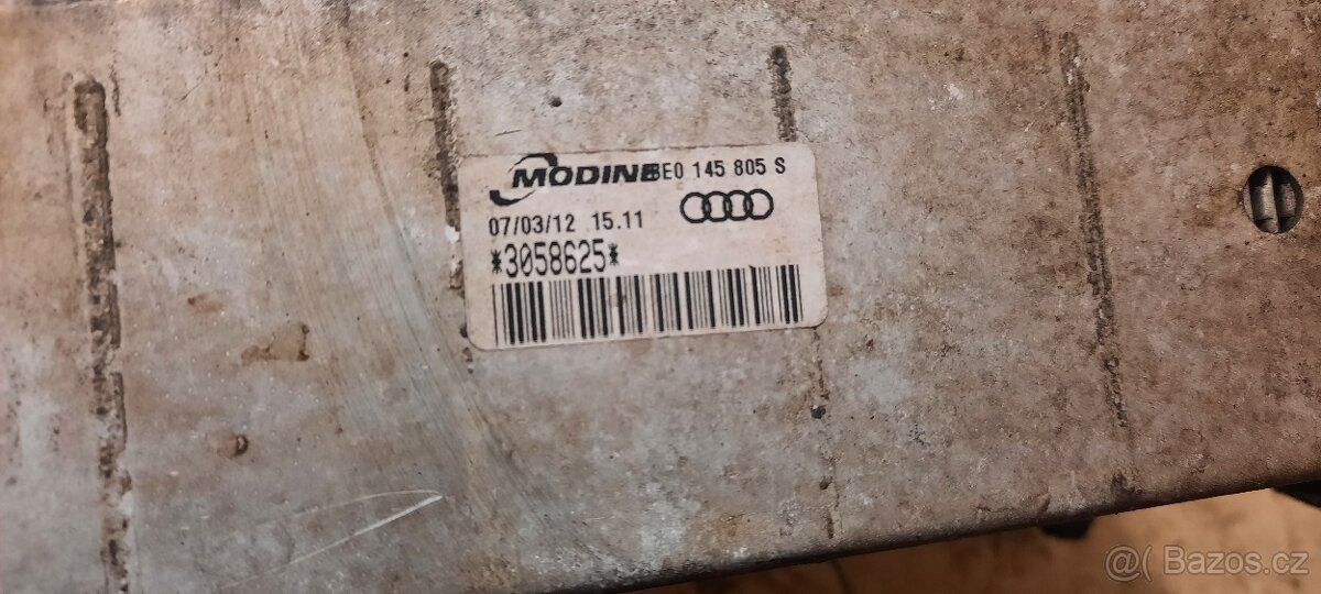 Intercooler audi a4 8e 2.0tdi mezichladic cooler - 3