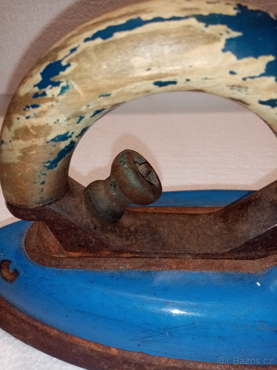 Starožitna retro žehlička 5 - 3