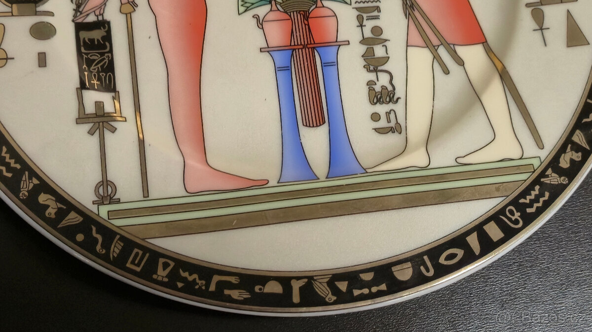 Sběratelský talíř z Egypta - 3