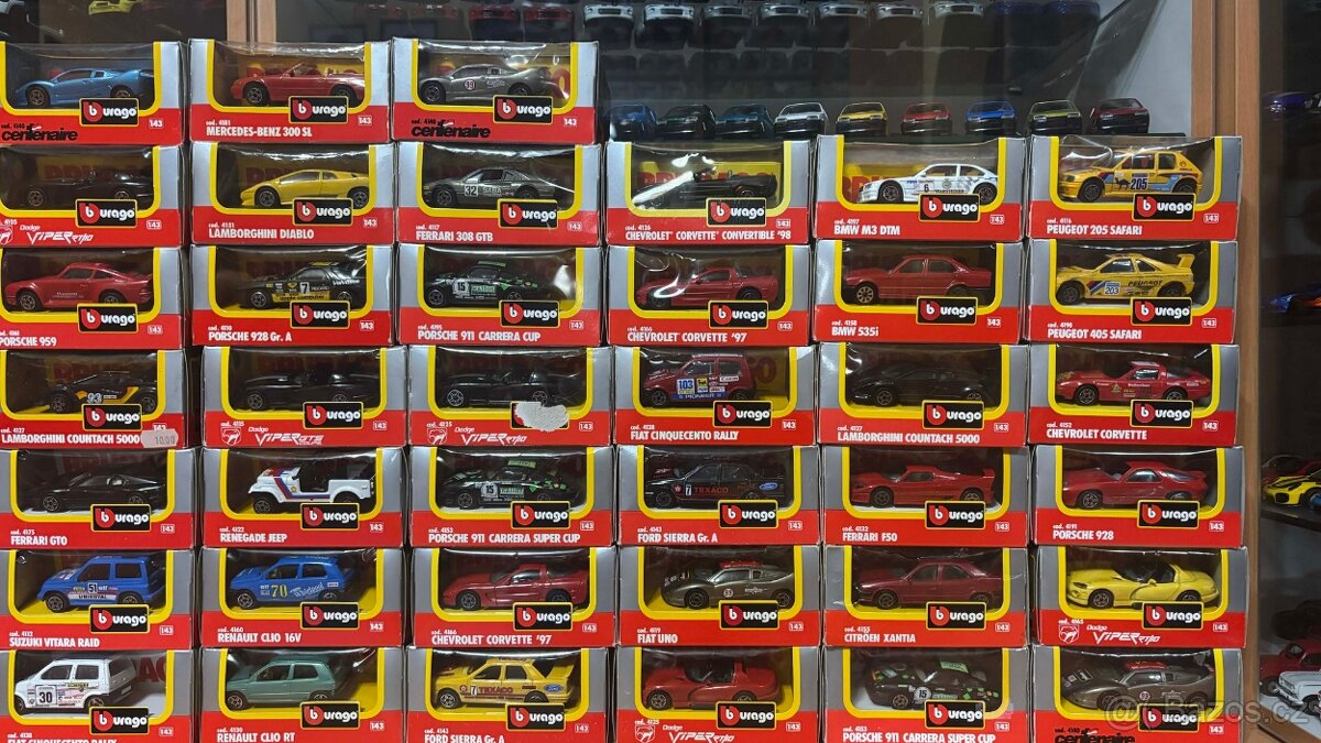 Modely Bburago 1:43 - 3