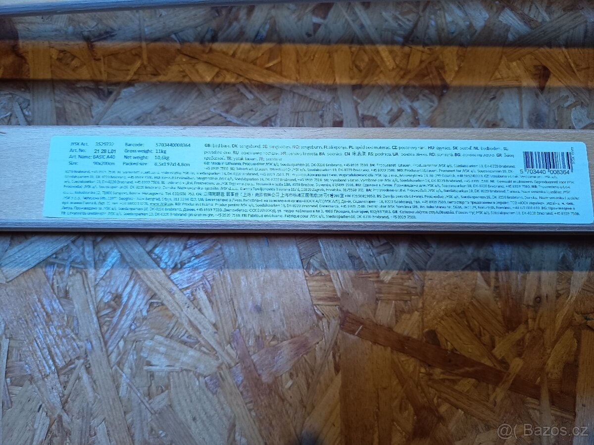 lamelový rošt 90x200 cm - 3