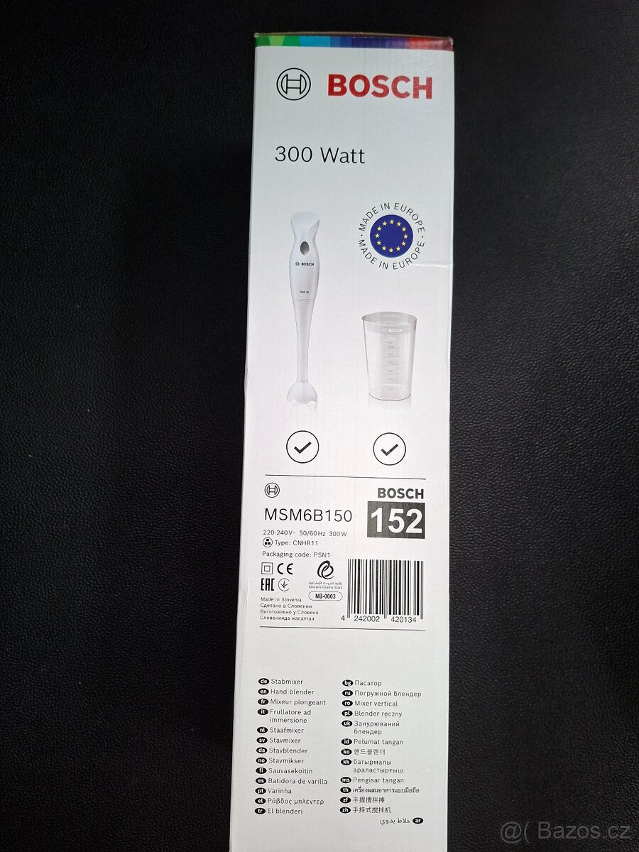 Tyčový mixér BOSCH 300W - 3
