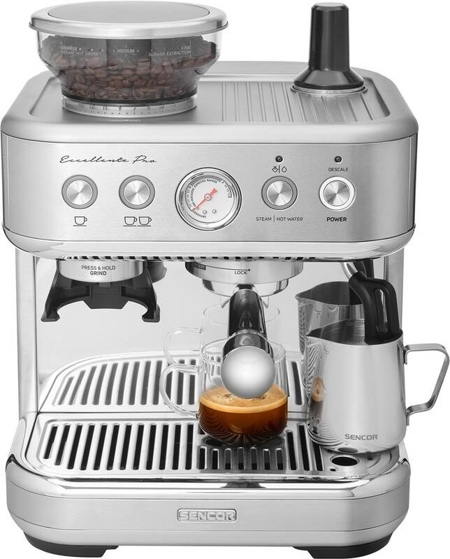 Pákové espresso Sencor SES 6010SS nerez - 3