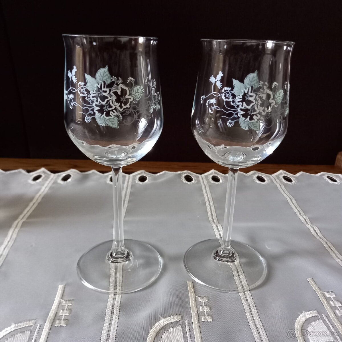 Sklenky na víno - 2 kusy - 3