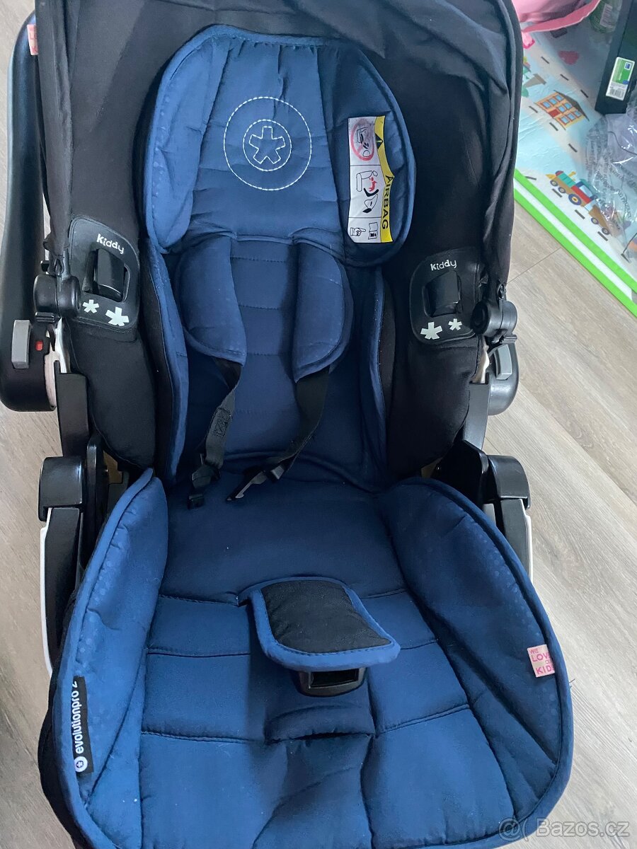 Vajíčko Kiddy a adaptéry na kočárek - 3