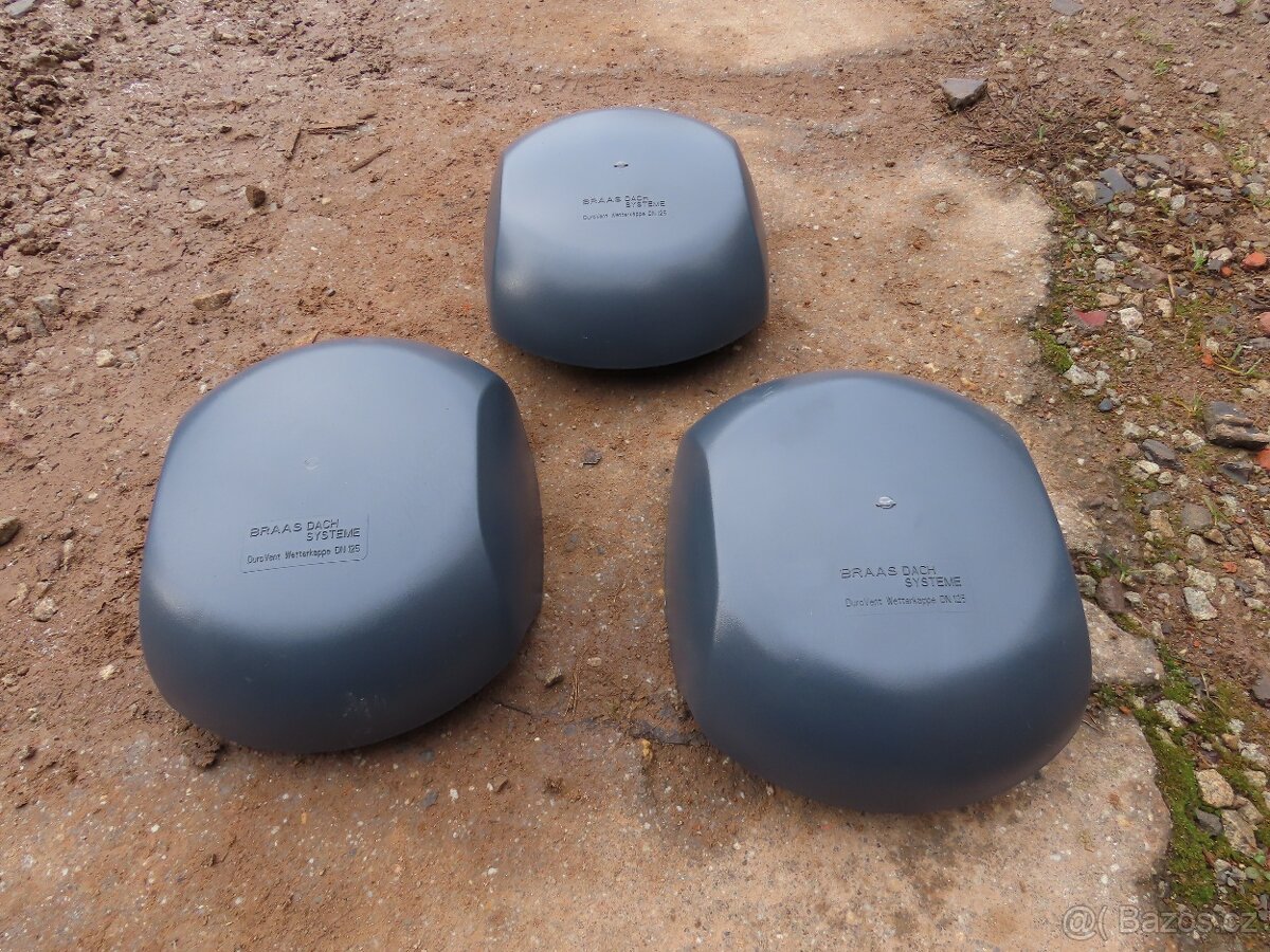 Prodám kryt nástavce odvětrání kanalizace Bramac černý - 3