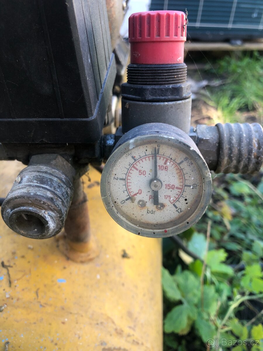 Dvoustupnový německý kompresor EDER 10bar - 3