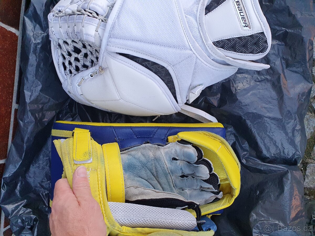 Lapacka BAUER a vyrazecka VAUGHN Profi - 3