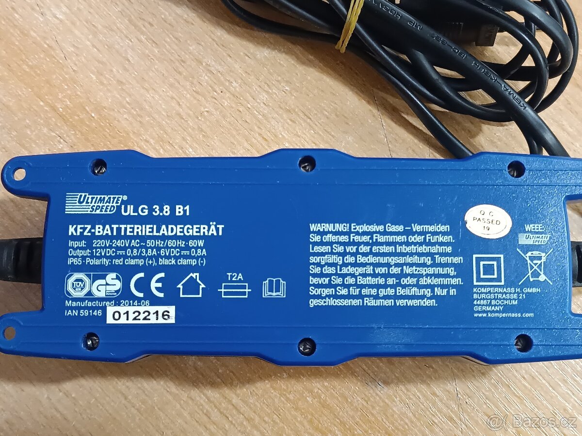Autonabíječka UltimateSpeed ULGD 3.8 B1 - 3