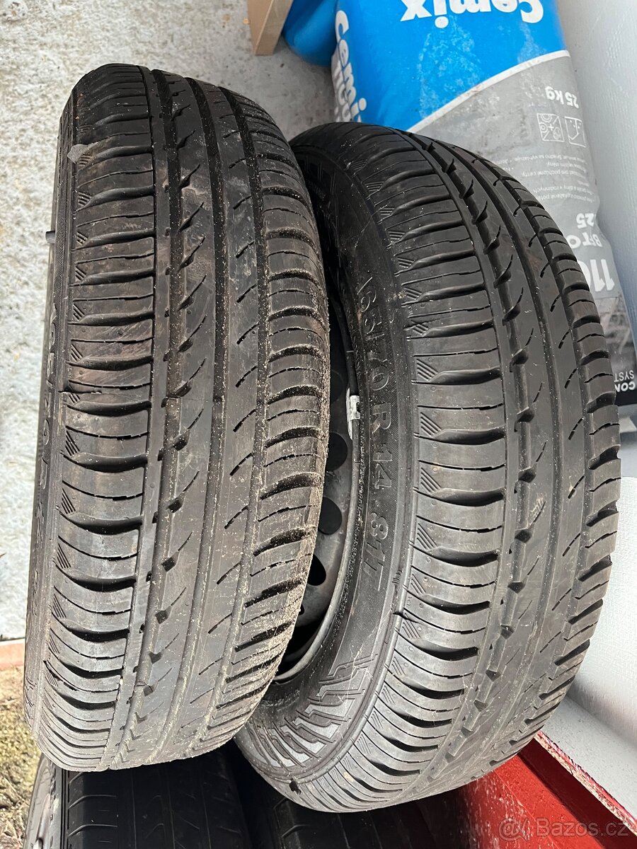 Ocelova kola s pneu - 3