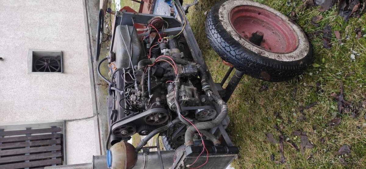 Traktor, malotraktor domácí výroby - 3