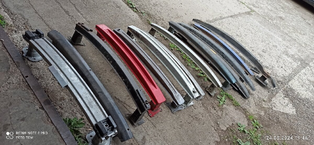 Výztuhy zadního nárazníku na různé vozy - 3