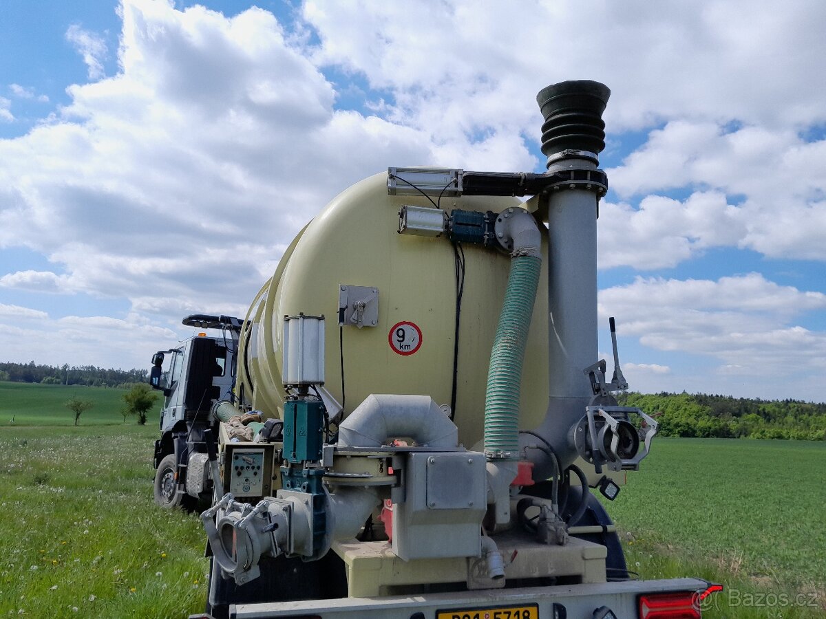 Cisterna 22 m3, sedlový návěs ZVVZ - 3