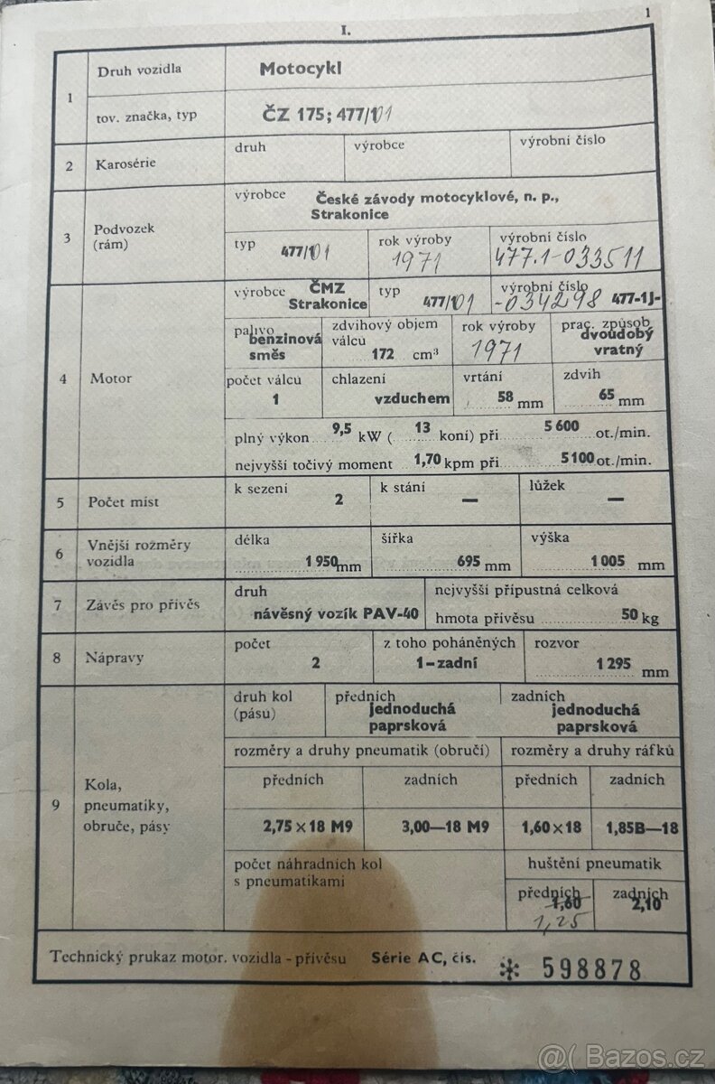 Noty ČZ 175 / 477 - 3