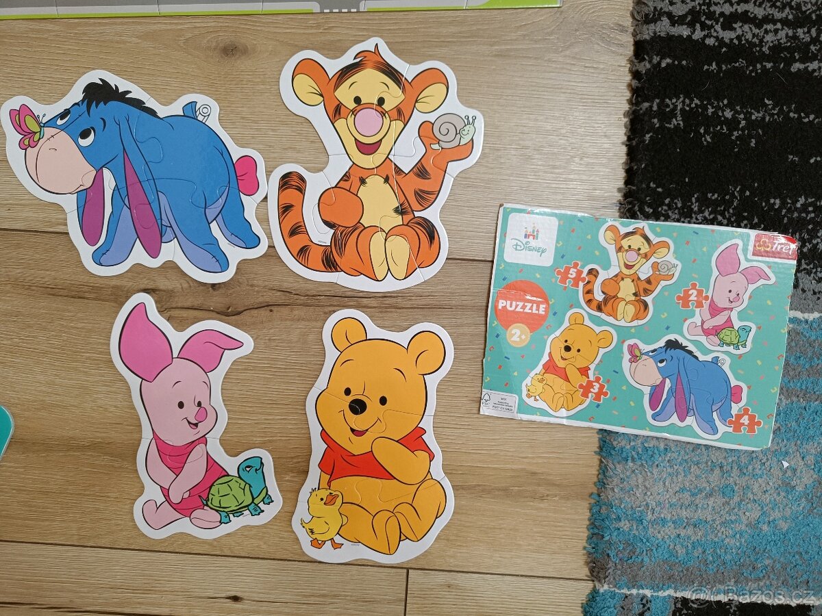 Dětské dřevěné puzzle pro nejmenší - 3