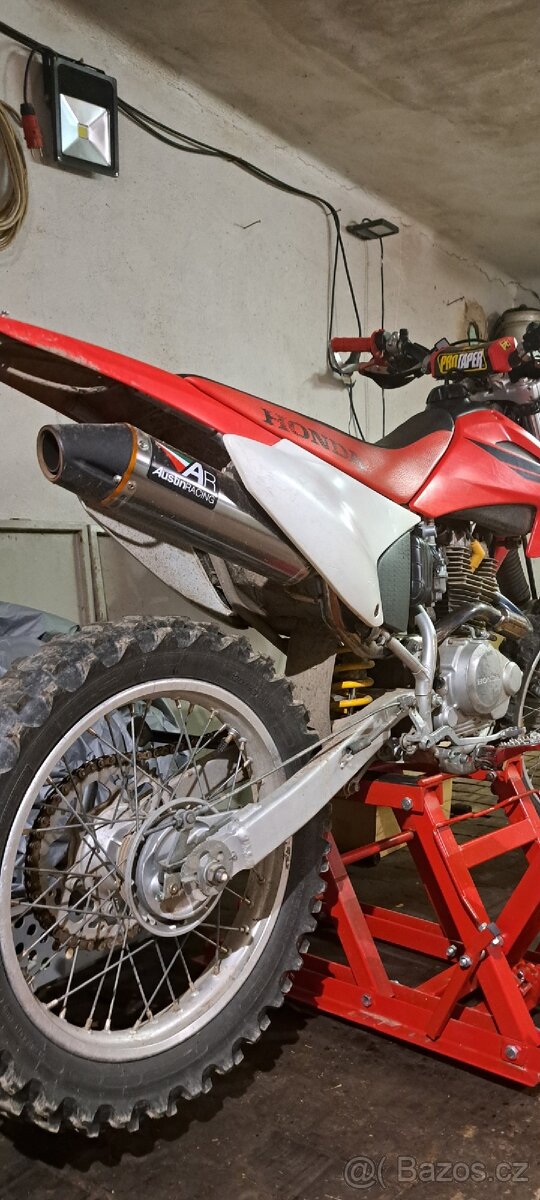 Laděný výfuk včetně svodu- Honda crf 230/crf 150