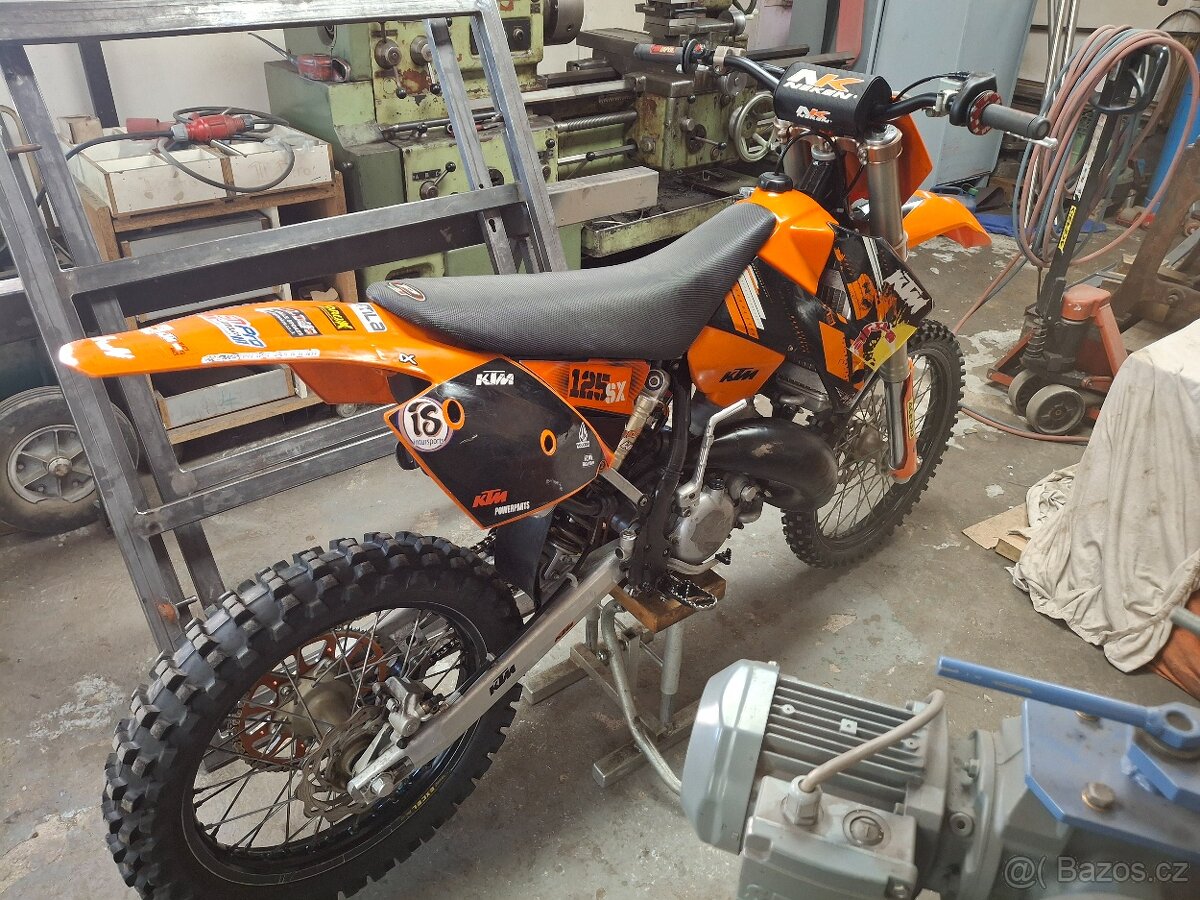 Ktm sx 125 edice Tyla Rattray 2005