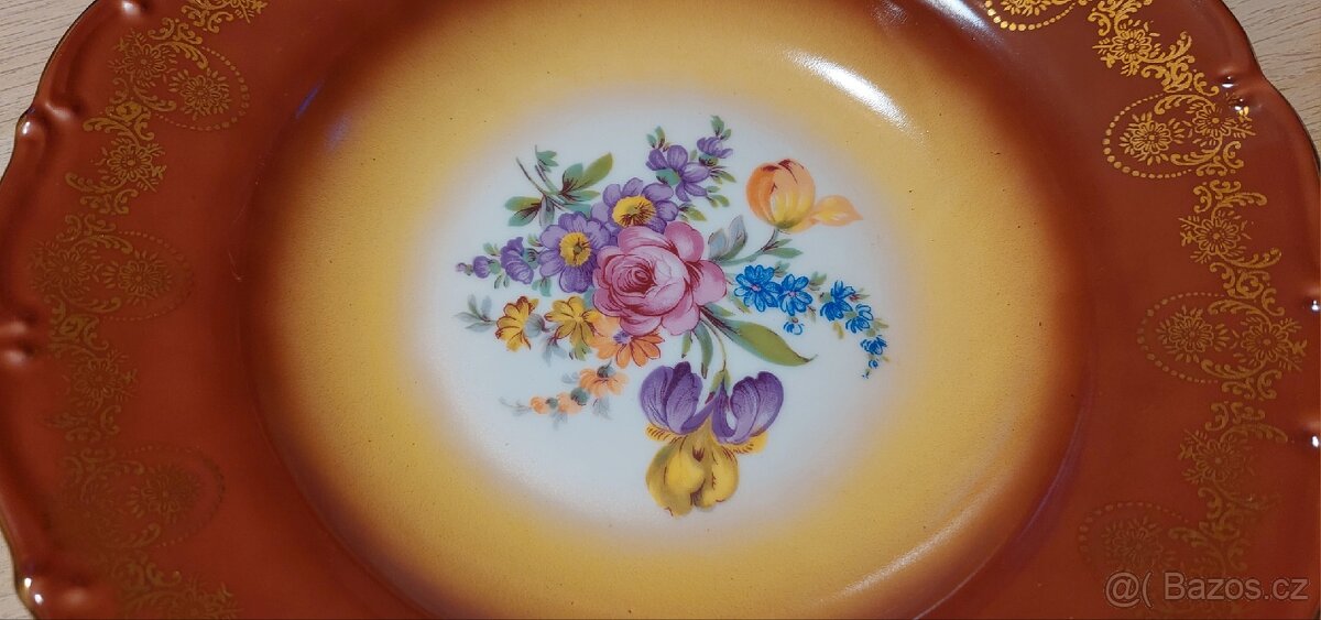 Sběratelský hluboký talíř MZ Czechoslovakia - 3