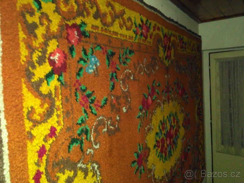 ručně háčkovaný velký koberec - 3