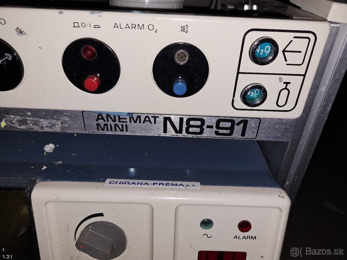 Anesteziologický prístroj Anestar N,Anemat 91,Anemat N8 - 3