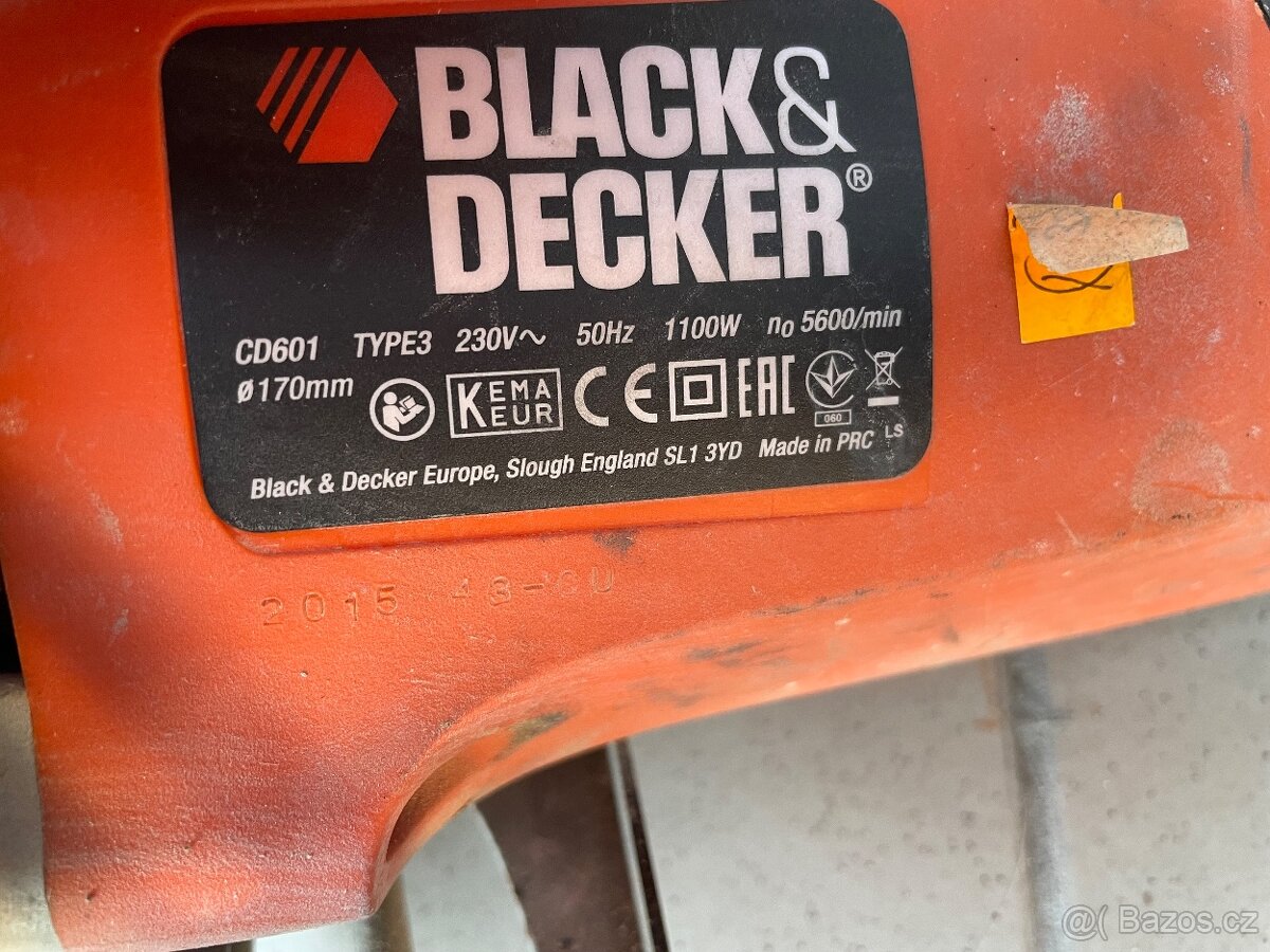 Black&Decker kotoučová pila CD601 - 3