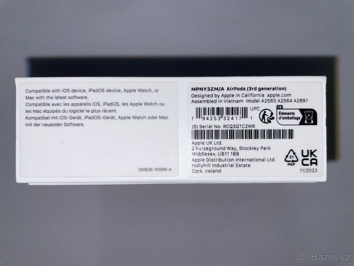 Apple AirPods 3. generace - 3