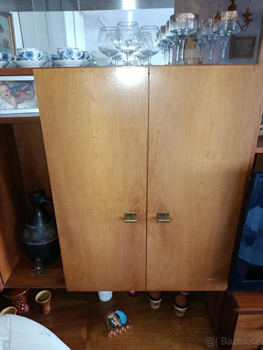 Retro obývací stěna - 3