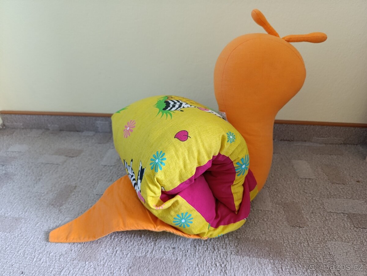 Polštář, hračka šnek - 3