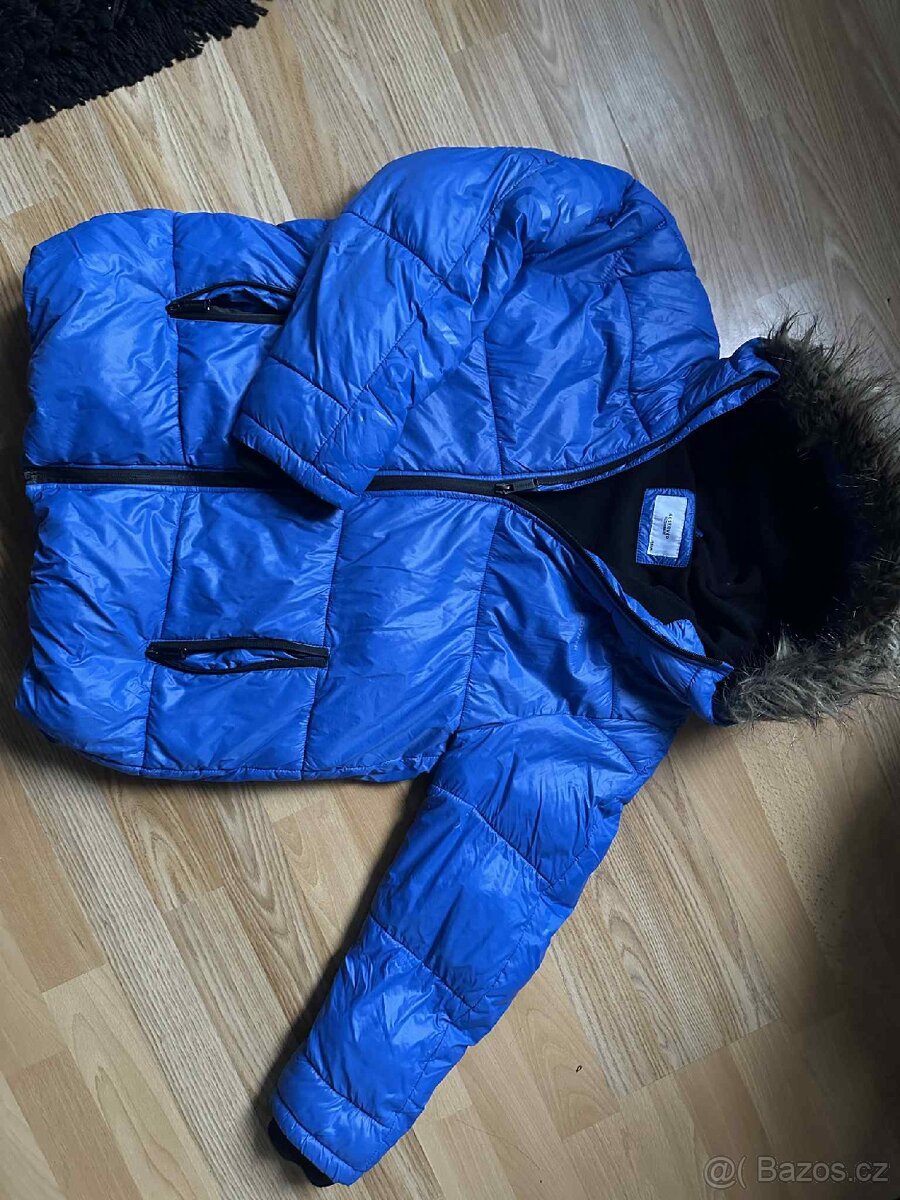 Zateplená bunda vel 158 - 3