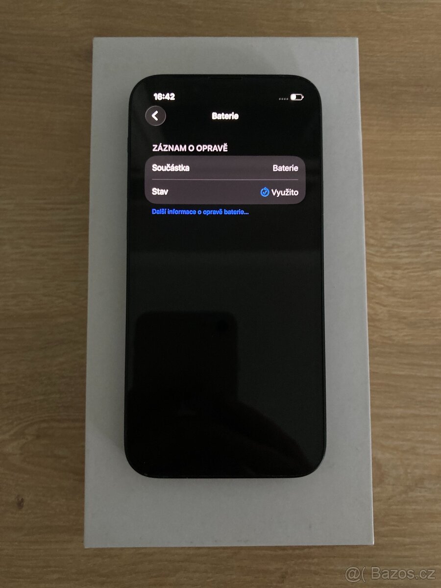 iPhone 13 mini 128 GB Modrý, Baterie 100% - 3