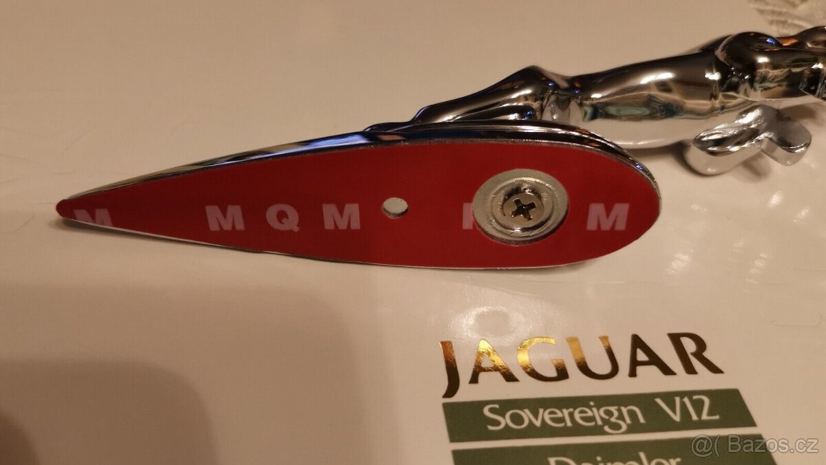 Jaguar Leaper samolepící soška na kapotu - 3
