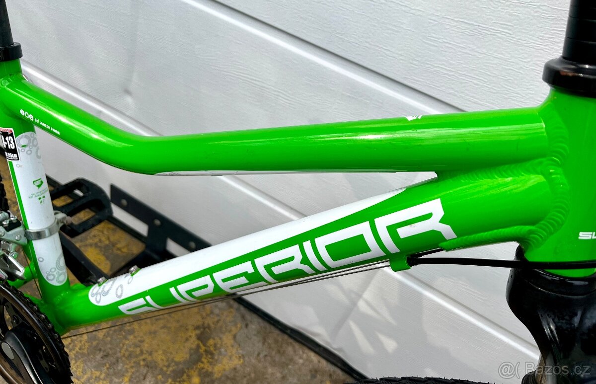 Dětské kolo SUPERIOR Panda 24 zelené - 3