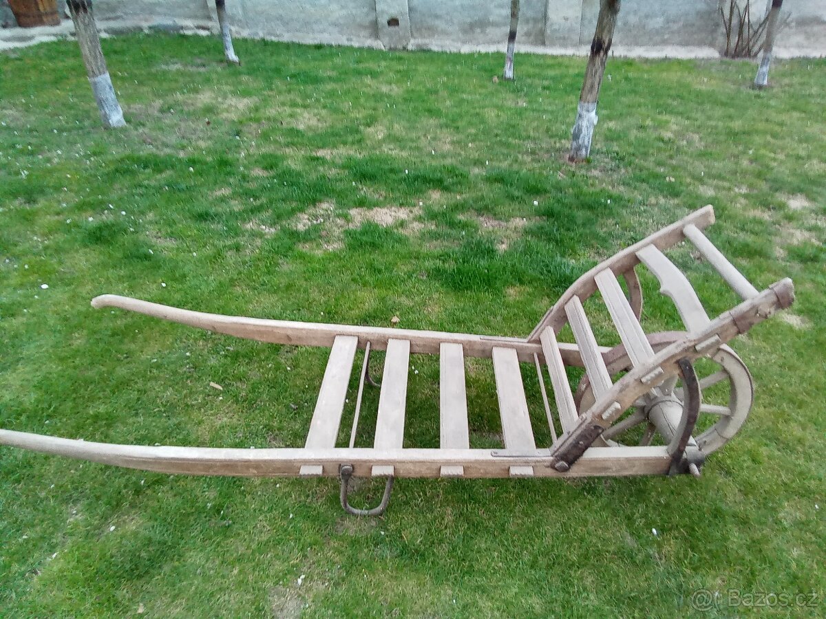 Starožitný trakař - 3